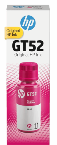 HP GT52 Magenta Ink Bottle