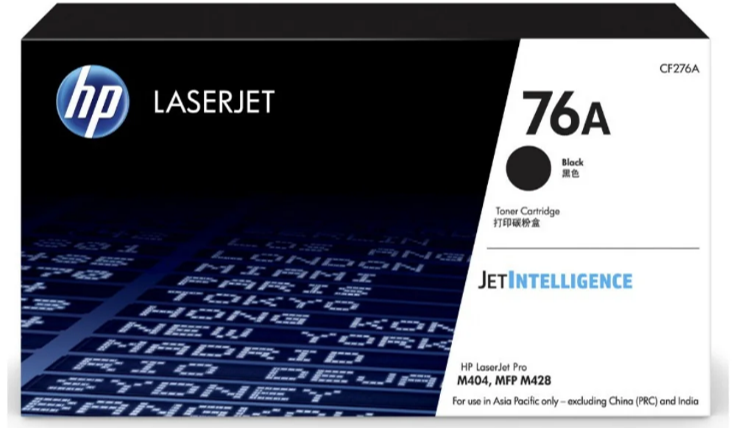 HP 76A Black Original LaserJet Toner