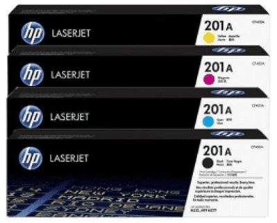 HP 201A Toner Cartridge – 4-Color Set