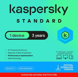 Kaspersky Standard – 1 Device (3 Years)