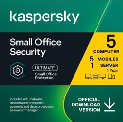 Kaspersky Small Office Security – 5 Users + 1 Server (1 Year)