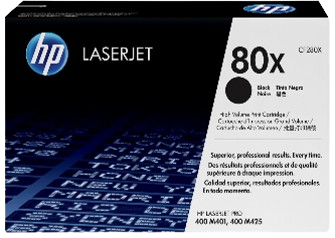 HP 80X Black Toner (High Yield)