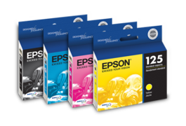 Epson 125 Ink Cartridges