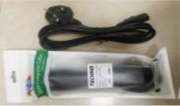 Power Cable with Fuse (1.5M)