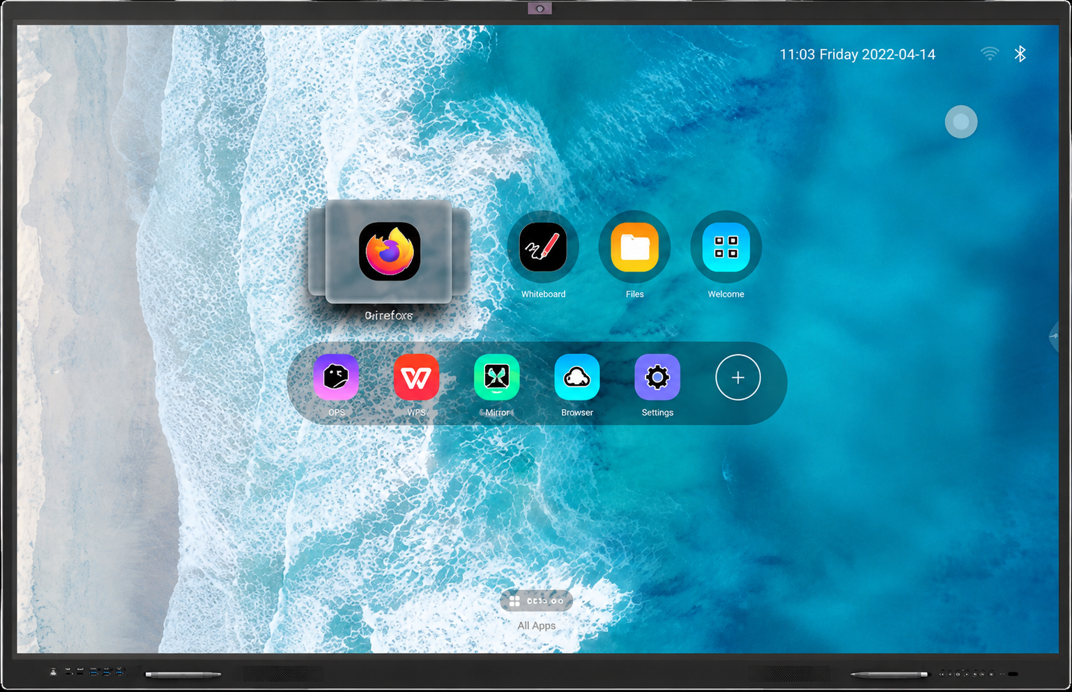 Riotouch LT65 65-Inch 4K IR-Multi-touch Interactive Flat Panel Display
