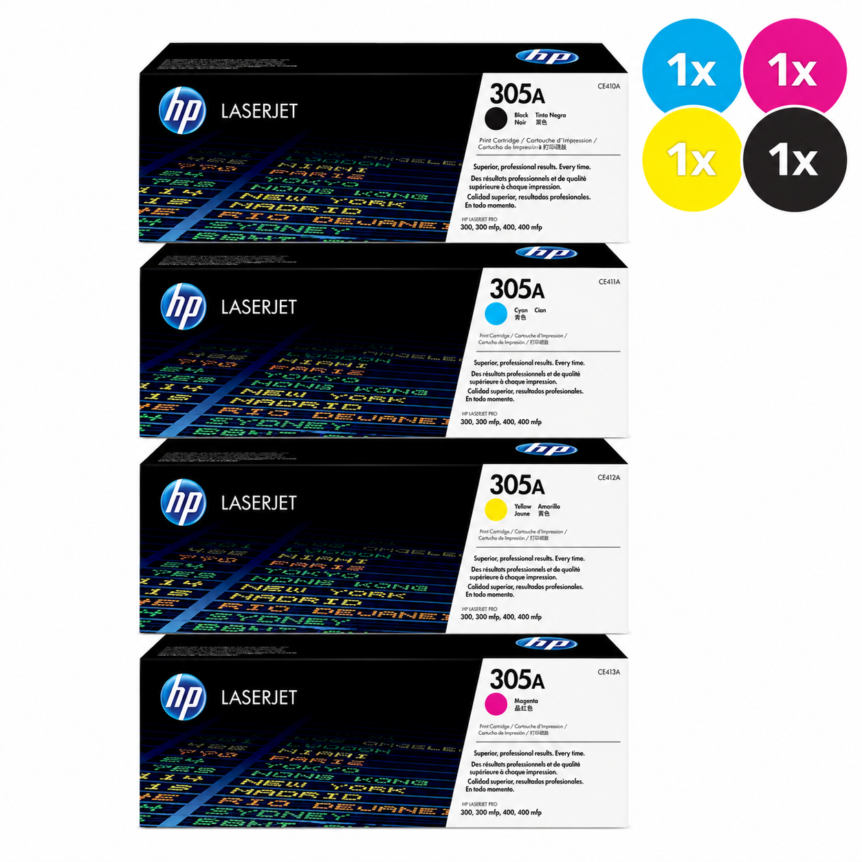 HP 305A Color Toner