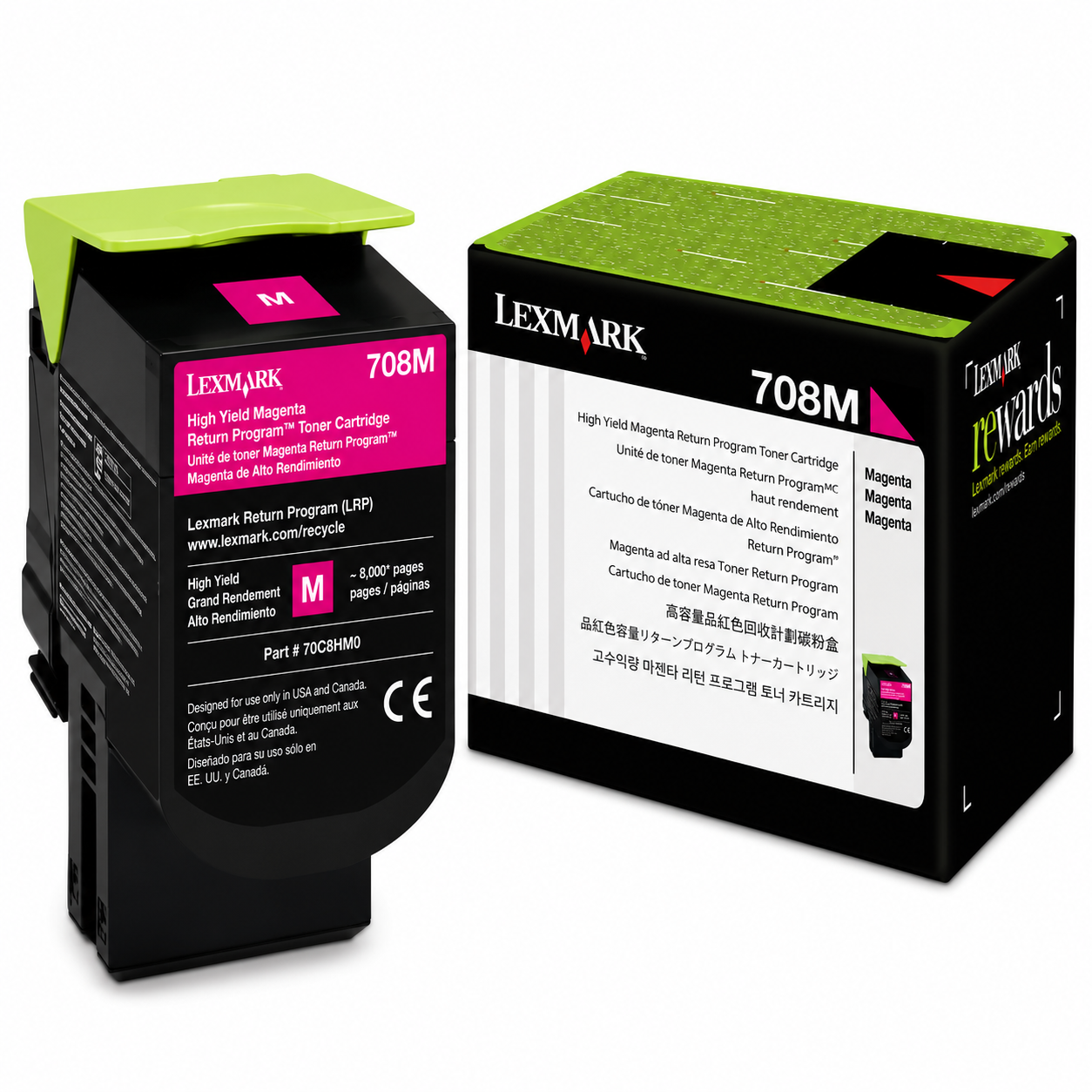 Lexmark CS310/CS410 Magenta Toner