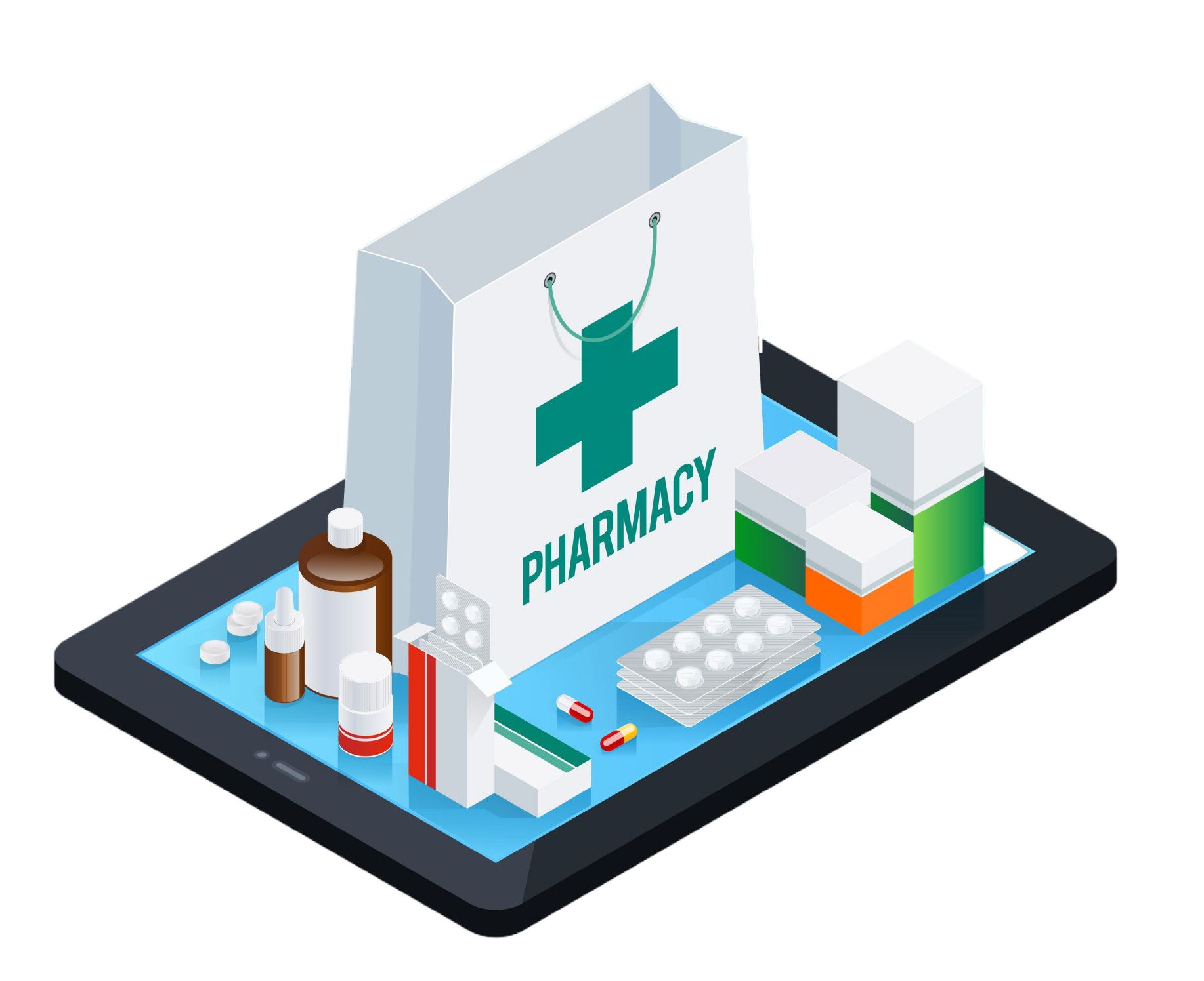 tablet-pharmacy-online-concept