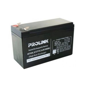 PROLINK SEALED RECHARGEABLE UPS BATTERY 6FM7 12V / 8.2AH / NEW