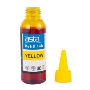 ASTA HP UNIVERSAL INK BOTTLE 100M - YELLOW