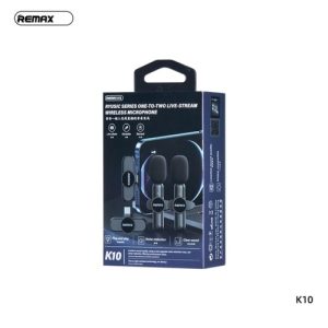 REMAX K10 ONE TO TWO LIVE STREAM WIRELESS MICROPHONE TYPE C