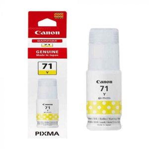 CANON GENUINE PRINTER INK BOTTLE 71 YELLOW