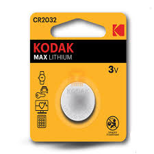 KODAK MAX LITHIUM BATTERY CR2032