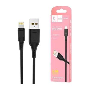 DATA CABLE D01L LIGHTNING 2.4A OUTPUT