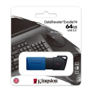 KINGSTON DATA TRAVELER EXODIA "M 64GB USB 3.2