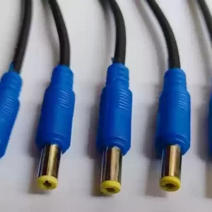 DC JACK WIRED MALE - BLUE