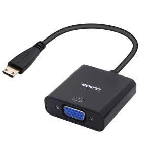 MINI HDMI TO VGA ADAPTER