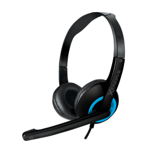 HEAD PHONE SONICGEAR XENON 2 (X2TU) ( BLACK / TURQUILA )