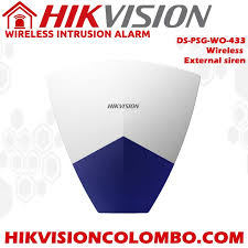 HIKVISION WIRELESS OUT DOOR SIREN DS-PSG-WO-433