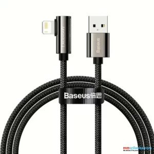 BASEUS LEGEND SERIES ELBOW FAST CHARGING DATA CABLE USB TO IP 2.4A 1M