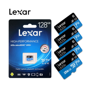 LEXAR ORIGINAL MICRO SD MEMORY CARD 128GB - 633x-UHS-1