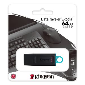 KINGSTON ORIGINAL DATATRAVELER EXODIA 64GB USB 3.2