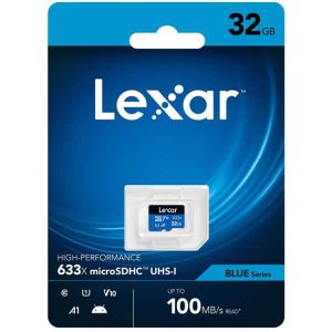 LEXAR 32GB MICRO SD MEMORY CARD - 100MB/s