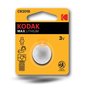 KODAK MAX LITHIUM BATTERY CR2016