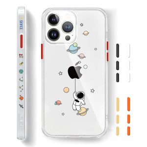 IPHONE 12 SPACE TPU TRANSPARENT CASE