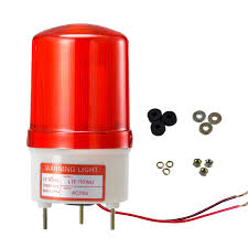 AILIF BLINKING SIREN OUTDOOR RED LTE-1101-DC 12V