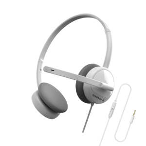 HEAD PHONE SONICGEAR XENON 1 (D.GREY)-3.5MM