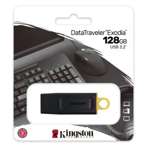 KINGSTON DATA TRAVELER 128GB EXODIA (W:1Y)