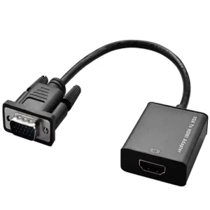 VGA TO HDMI CONVERTER BOX WITH POWER- NO WARRANTY